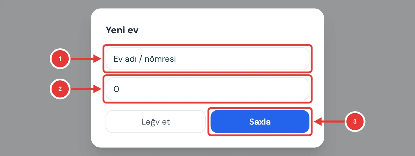 Yeni ev pəncərəsi