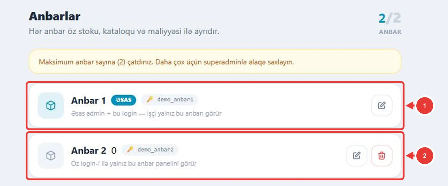 Anbarlar siyahısı